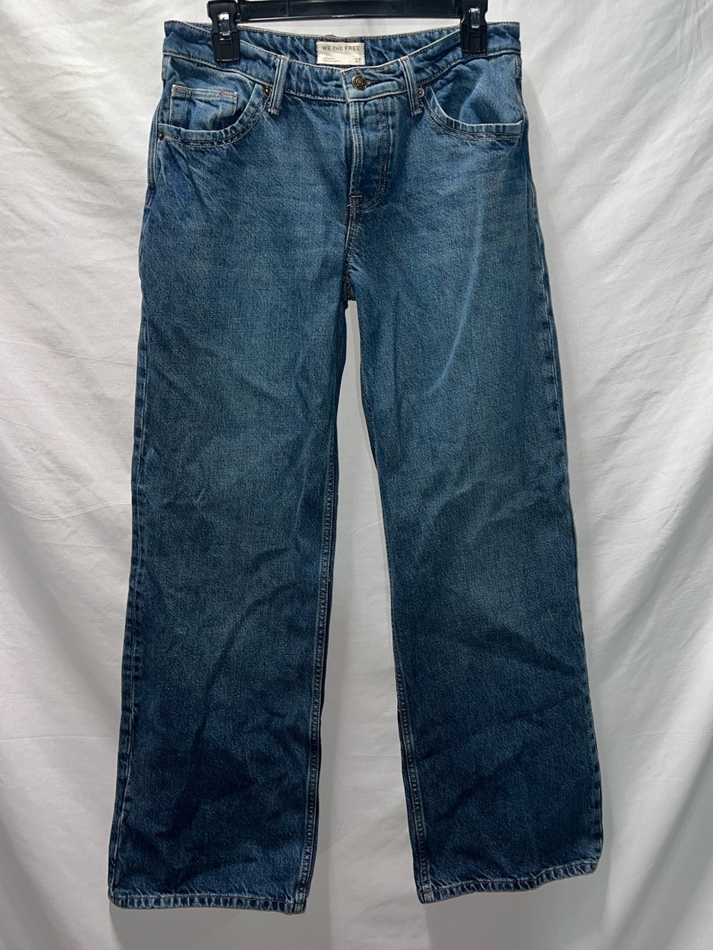 We The Free Women’s Wide-Leg 27 Jeans in Dark Blue